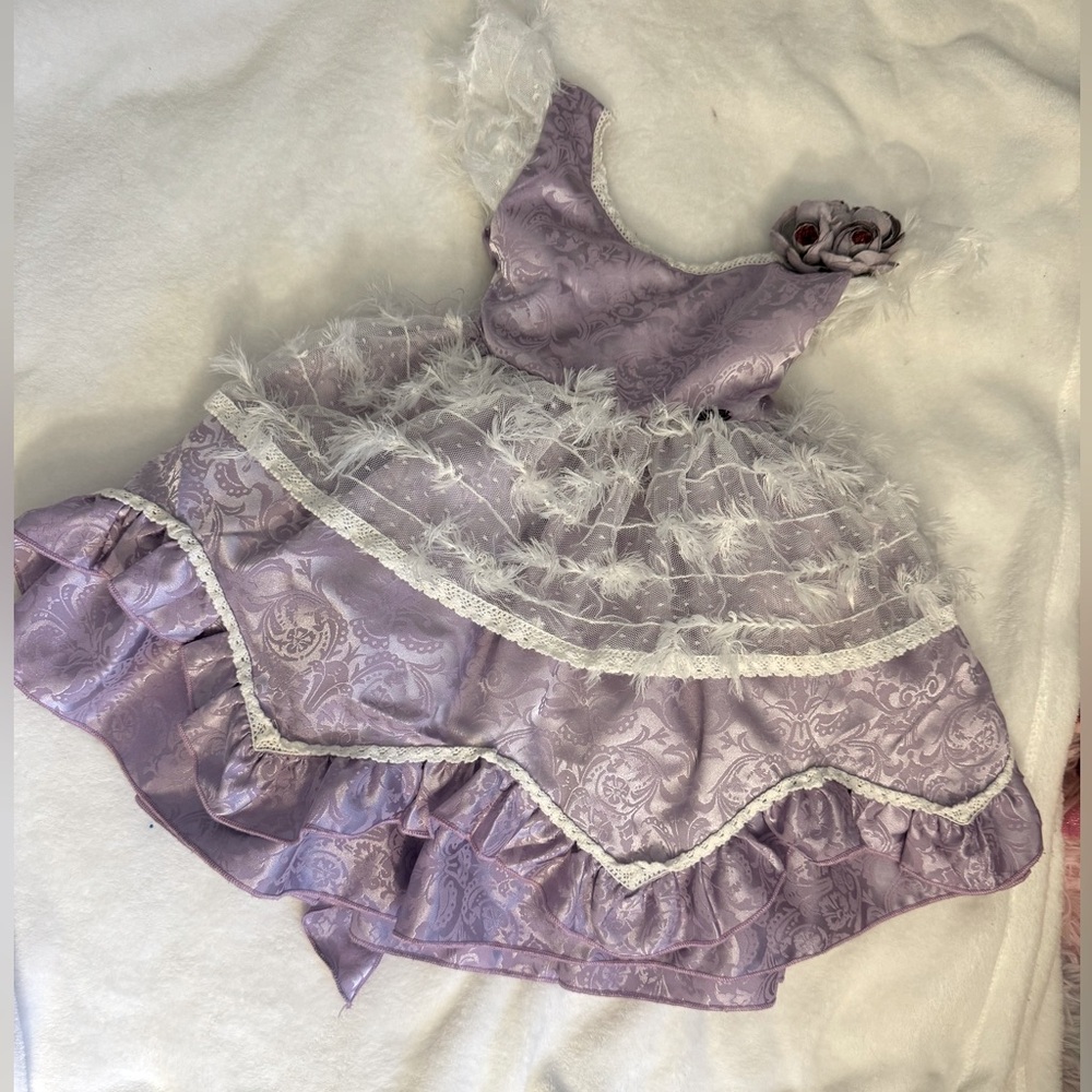 Purple dress